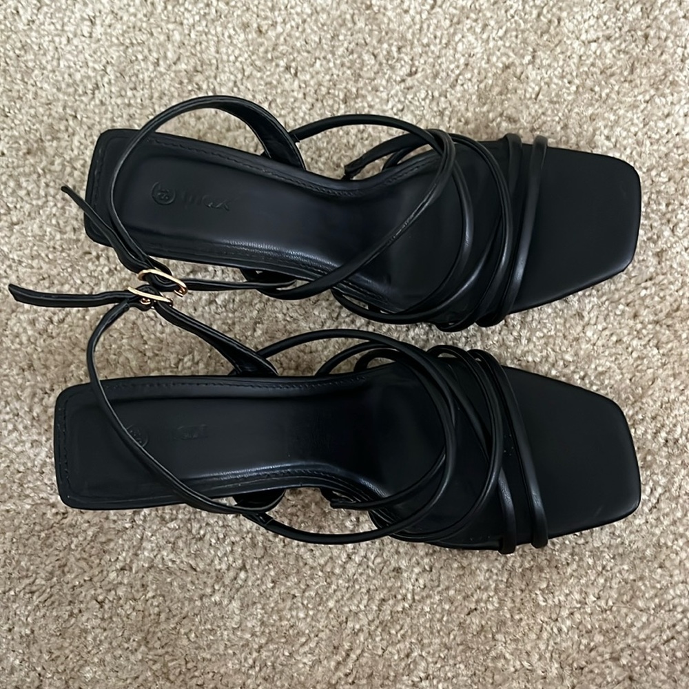 Max black heels.